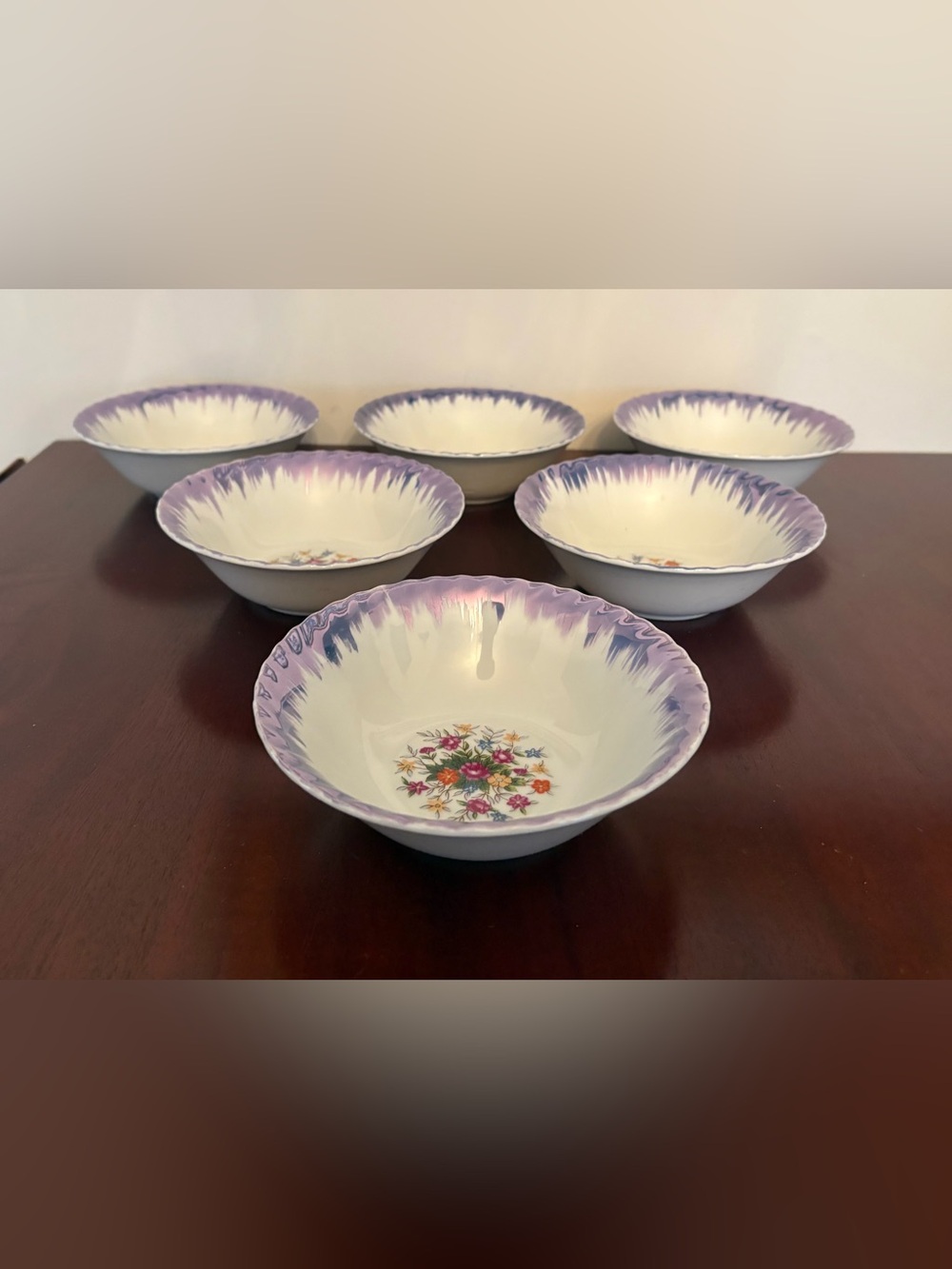 6 Vintage Japan Bowls